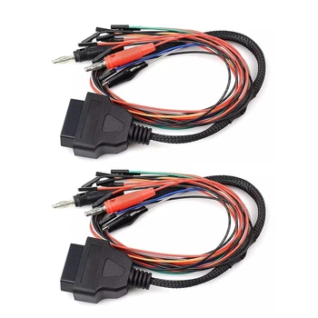 2X MPPS V18 MPPS V21 Breakout Tricore Cable OBD Breakout ECU Bench Pinout Cable