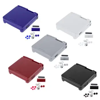 Полный корпус для крышки корпуса Запасные части для Game Boy Advance SP для GBA SP с комплектом кнопок