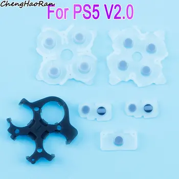 1 Набор Замена PS5 Проводящие резиновые силиконовые кнопки для Sony PlayStation5 V2.0 Игровой контроллер D-Key Клавиатура Аксессуар