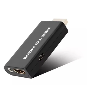 Для PS2 - совместимость с HDMI 480i / 480p / 576i Адаптер аудио и видео конвертера Plug & Play с USB-кабелем для режимов отображения PS2