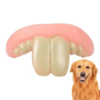  Брекеты для зубов собак Брекеты для зубов для собак Игрушка Против прикуса Прочный Юмористический Смешной Творческий Простой в применении Зубные протезы для собак Рождество