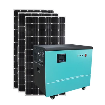 5 кВт Солнечная энергетическая система Домашний генератор Lifepo4 Мини-комплект