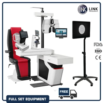 LINK Офтальмологическое оборудование Полный комплект Все электрические через передачу данных Bluetooth Бесплатная доставка