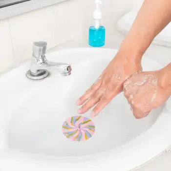 Многофункциональная сливная крышка Противозасоряющая противоскользящая крышка слива в полу для кухни, ванной комнаты, прачечной, предотвращает появление запаха, обеспечивает всасывание