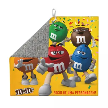  Custom Quick Dry M&M's Chocolate Candy Meme Dish Dry Pad Впитывающая микрофибра Сушилка Коврики для кухни