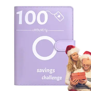 Money Saving Binder A5 Envelope Savings Challenge Kit Budget Expense Binder Budget Binder Money Organizer For Cash 100 Days