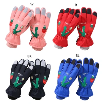  теплые стильные перчатки мультяшные зимние перчатки для детей, подходящие для детей 8-14 лет подарок
