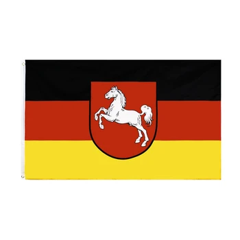 Yehoy 90x150cm флаг земли Нижняя Саксония
