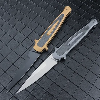 7150 A/U/T/O Тактические ножи Карманный складной нож Stonewash D2 Blade Самооборона Алюминиевый сплав Выживание Боевой нож Мужчины Подарок
