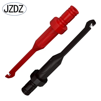 JZDZ Зажим для тестового зонда Неразрушающий прокалывающий заднюю штифт зонда 4 мм Крючок для проверки прокола 4 мм J.30057