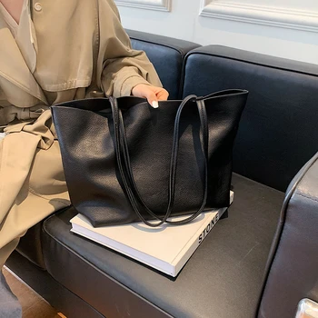 Роскошная сумка-шопер Женская сумка 2023 Trend Женская сумка через плечо большой емкости Высококачественная кожаная простая дизайнерская женская сумка