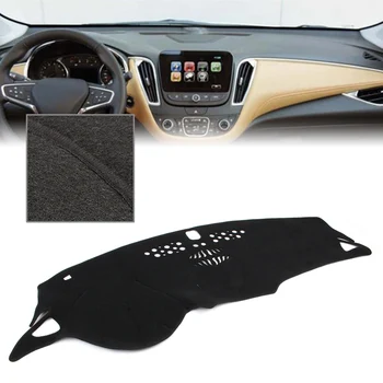 Для Chevrolet Malibu 2016 2017 2018 LHD Автомобильная крышка приборной панели Противоскользящий коврик для приборной панели Черная накладка Солнцезащитный коврик для приборной панели Автомобильные аксессуары