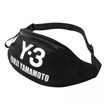 Yohji Yamamoto Fanny Сумка Индивидуальные поясные сумки через плечо Мужчины Женщины Путешествия Походы Телефон Деньги Мешочек