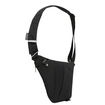 Противоугонная тонкая сумка-слинг, многоцелевая сумка через плечо для мужчин и женщин для путешествий на открытом воздухе