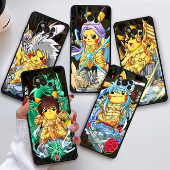 чехол для телефона для Xiaomi Mi Poco X4 NFC X4 GT C55 X3 Pro F5 M4Pro 5G X5 F1 C40 F3 X3 GT Силиконовый чехол Pokemon Anies Saint Seiyas
