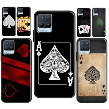 Ace of Spades Poker Для OnePlus 9 Pro 8T 9R Nord 2 Чехол для телефона Realme 6 7 8 Pro 8i GT Master GT Neo 2 C21