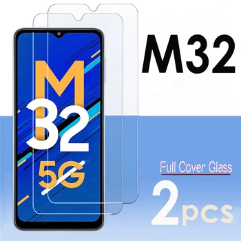 2 шт. Закаленное стекло для Samsung Galaxy M32 5G Защитная пленка для экрана для Samsung M32 M 32 M325 M326 стекло 2.5D 9H Пленка бронированная