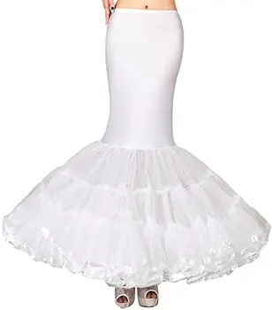 Романтический новый дизайн юбки под юбкой кринолин аксессуары для свадебного платья русалки