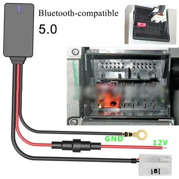 Bluetooth-совместимый модульный адаптер 5.0 MP3 Handsfree для RCD RNS 210 310 315 510 Golf 5 6 Aux Аксессуары для канатной дороги