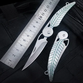  Мини Складной Нож Для Человека Высокая Твердость Портативные На Открытом Воздухе Выживание Самооборона Военные Тактические Карманные Ножи Для Охоты