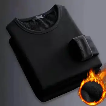 Классическая базовая футболка Slim Fit Мужской топ Однотонный мужской термобелье Топ Антифриз