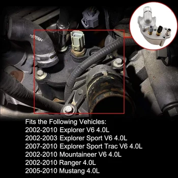 Корпус термостата охлаждающей жидкости двигателя для Ford Explorer Mercury Mountaineer 2002-2010 2L2Z8592AA