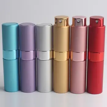 100 шт. 8 мл Портативный мини Travel Perfume Bottle Atomizer Perfume Bottles For Spray Scent Pump Case LX2646