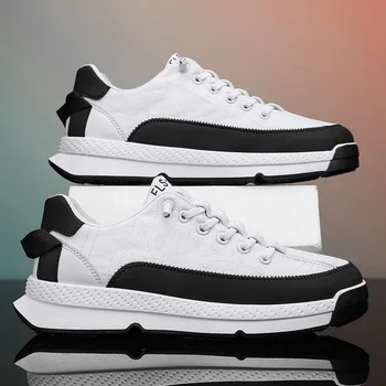 2023 Мужская классическая легкая обувь для скейтбординга Парусиновая обувь Мужская спортивная обувь Обувь для деловых поездок на шнуровке