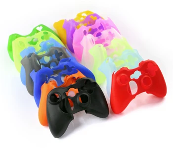 Многоцветный 14-цветный джойстик контроллера Силиконовая защита кожи Чехол для контроллера Xbox 360