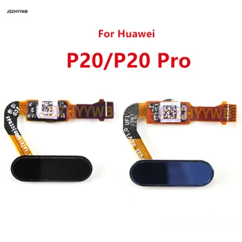  Датчик отпечатков пальцев для Huawei P20 Pro P20Pro Клавиша возврата Сканер отпечатков пальцев Сенсорное меню Гибкий кабель