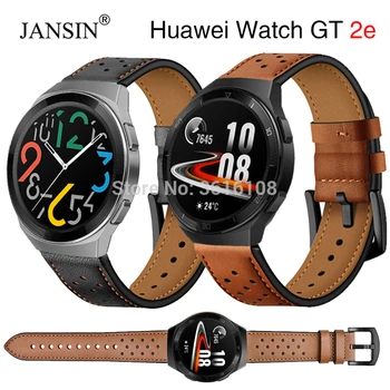  кожаный ремешок на запястье для часов Huawei gt 2e ремешок замена браслета gt 2e ремешок для часов Huawei Watch GT 2e 46 мм ремешки для часов