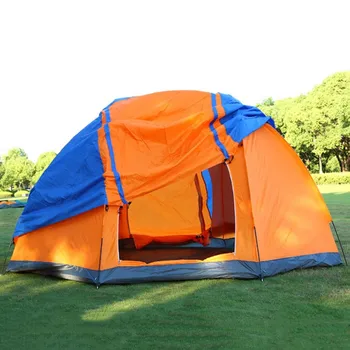  Высококачественная туристическая палатка для путешествий на открытом воздухе на 5-8 человек Водонепроницаемая большая семейная палатка для кемпинга