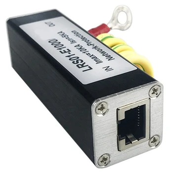 POE 1000M Монитор Камера Сетевой фильтр RJ45 Gigabit Ethernet Защитный разрядник устройства