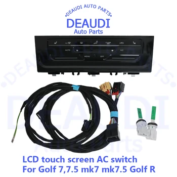 Автоматическая панель кондиционирования воздуха Сенсорный ЖК-экран с подогревом сидений для VW Golf 7 Golf mk7 mk7.5 Golf 7.5 Golf R