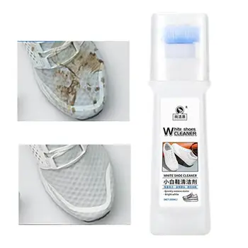 Средство для чистки теннисной обуви Осветляющий белый крем для обуви для кроссовок Белый крем для обуви для кроссовок Пятновыводитель для белого