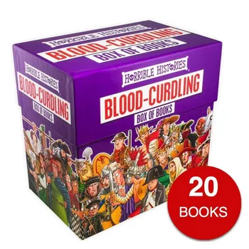 20 Книги Ужасные истории Леденящая кровь коробка книг Коллекция оригинальных английских книг Детские книги