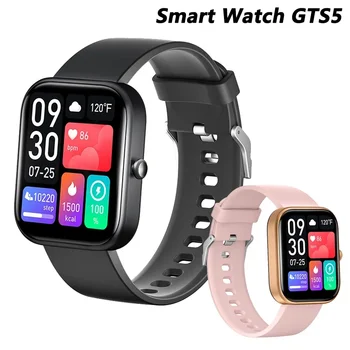 GTS5 Смарт-часы 2,0-дюймовый экран высокой четкости Сердечный ритм Кислород в крови Мониторинг здоровья Упражнение Bluetooth Вызов Смарт-часы
