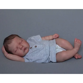 48 см Кукла для новорожденных Willa Soft Mildly Body Lifelike Soft Touch 3D Skin с видимыми венами Художественная кукла