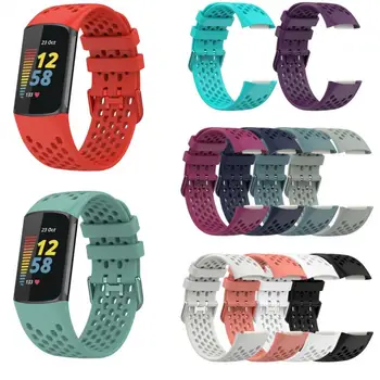 Официальный ремешок для часов Fitbit Charge 5 Strap correa Smartwatch Sport Wristband для Fitbit Charge5 ремешок дышащий браслет
