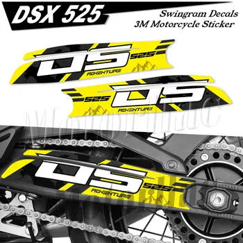 3M Мотоцикл Маятник Наклейка Вращающийся вал Поворотный рычаг Защитные наклейки Аксессуары для VOGE DS525X DS525x DSX525 DSX 525
