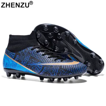 ZHENZU33-45 Профессиональные футбольные бутсы Детская футбольная обувь Футбольная обувь Мужская Детская футбольная бутса для мальчиков chuteiras de futebol