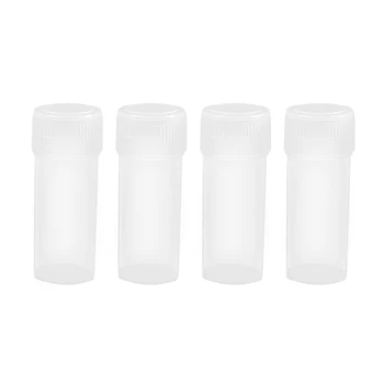 200 шт. 5 мл пластиковые бутылки для образцов питьевые мини прозрачный футляр для хранения флаконов контейнер для хранения