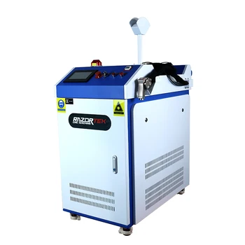 Razortek 1000 Вт 1500 Вт CW Лазерная машина для очистки краски Удаление металлической ржавчины Лазерный очиститель оксида для продажи