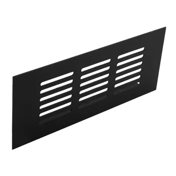 вентиляционная решетка вентиляционная решетка для обуви шкафы шкаф 60 мм из алюминиевого сплава прямоугольный черный простой в установке