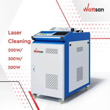 Wattsan ручная лазерная чистка 200 Вт 300 Вт 500 Вт лазерная машина для очистки