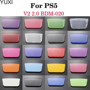 YUXI 1 шт. для PS5 2.0 V2 BDM-020 Сменная пластиковая сенсорная панель для контроллера PS5 020 Soft Touch Custom Part Touch Pad